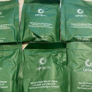 Optavia 13 Spinach Pesto Mac Cheese, Basil & Parmesan & Romano Cheeses “expired”